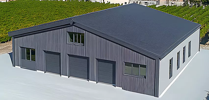 Corrugated Garage Roof Repair in San Marcos