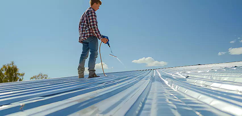 EPDM Roofing Installation Drip Edge in San Marcos