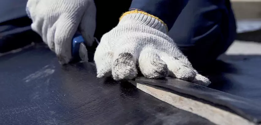 Rubber Roof Seam Repair in San Marcos