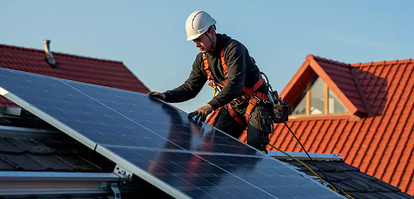 Solar Panels on Steel Roof Installation in San Marcos